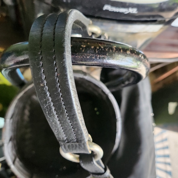 VINTAGE CANVAS/LEATHER BAG BY PRADA - Picture 2 of 11